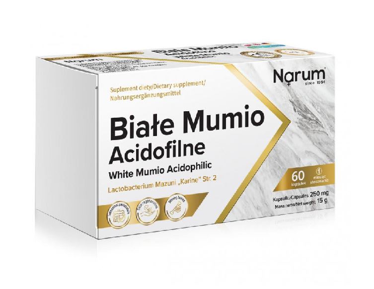 Białe Mumio Acidofilne