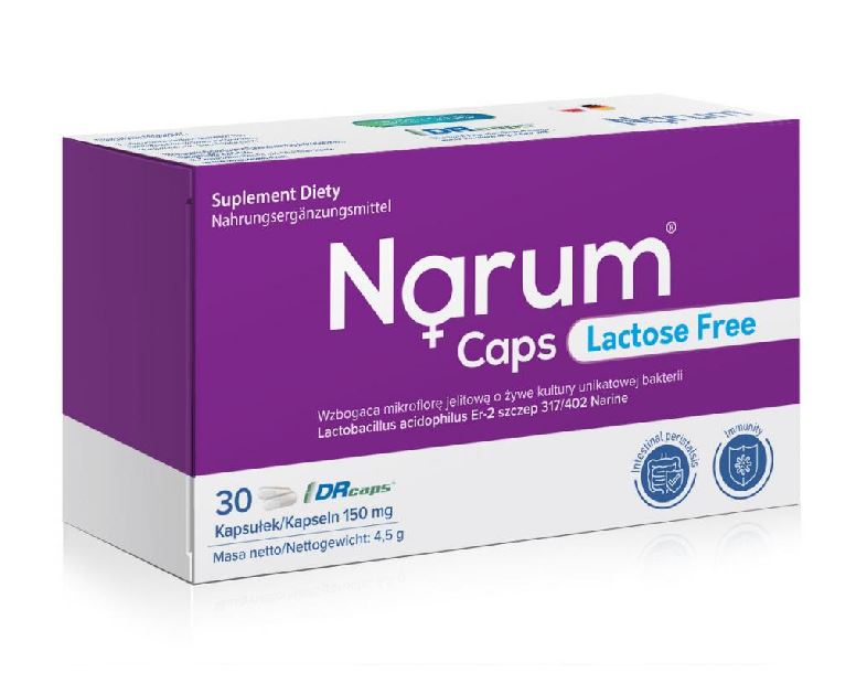 Narum Caps Lactose Free