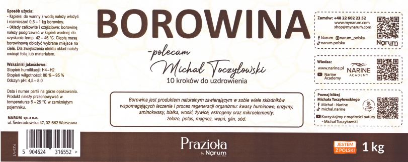Etykieta produktu